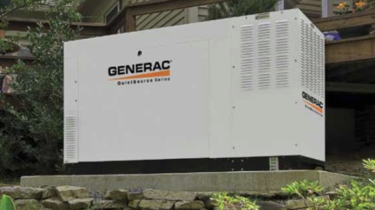 Generac generator installed by Energy Aware Solutions.